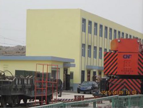 嘉峪關(guān)救援列車整備場